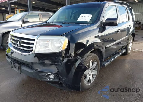 2014 Honda Pilot Touring from USA, damaged, VIN 5FNYF4H91EB017555